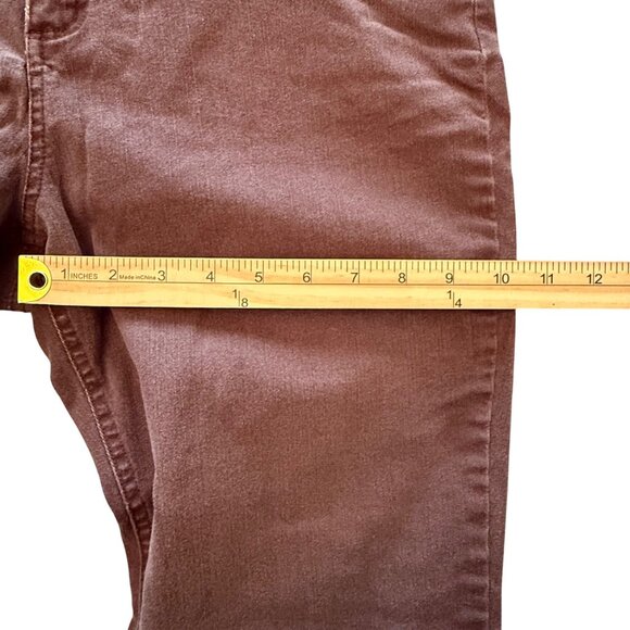 Jones‎ New York Womens Sutton Straight Brown Pants Size 14 (34x27.5) Slimming - Picture 11 of 12